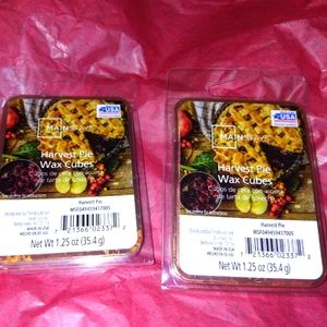 🎃 Mainstays Harvest Pie Wax Cube Melts 1.25oz x 2